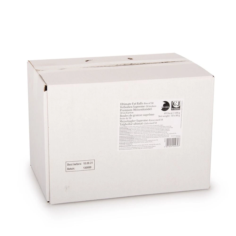 Karton Mit 50 Premium-Meisenknödeln 5 Karton Mit 50 Premium-Meisenknödeln – Bild 3
