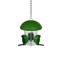 LONA Futterspender S6 Grun -Vogel Futter Geschaft 310260119 lona feeder silo s6 green angy 1 web 1