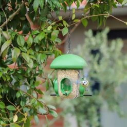 LONA Futterspender S6 Grun -Vogel Futter Geschaft 310260119 lona angy 0091 1