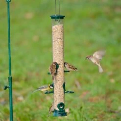 Futtersäule Metall 56 Cm Grün