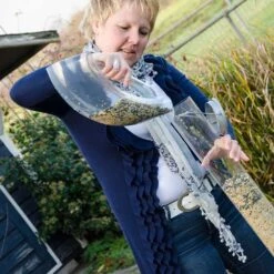 Riesenfuttersäule 123 Cm 11 Riesenfuttersäule 123 Cm -Vogel Futter Geschaft 33020 1 2