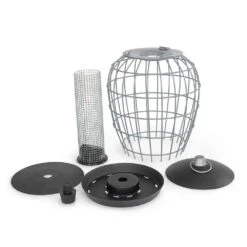 Erdnusssäule Mit Schutzkäfig „Aura“ -Vogel Futter Geschaft 35122 02 2