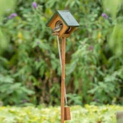 Erdnussbutterglas-Halter „Cork“ Auf Pfahl