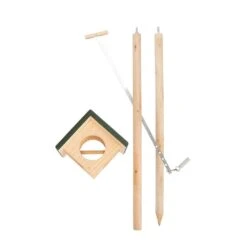 Erdnussbutterglas-Halter „Cork“ Auf Pfahl -Vogel Futter Geschaft 351310119 3