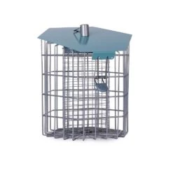 Energieblock- Und Meisenknödel-Halter Mit Schutzkäfig „Hexihaus“ -Vogel Futter Geschaft 3516701190 dv 7177