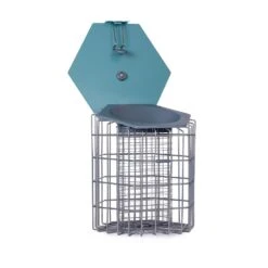 Energieblock- Und Meisenknödel-Halter Mit Schutzkäfig „Hexihaus“ -Vogel Futter Geschaft 3516701190 dv 7178