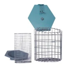 Energieblock- Und Meisenknödel-Halter Mit Schutzkäfig „Hexihaus“ -Vogel Futter Geschaft 3516701190 dv 7181