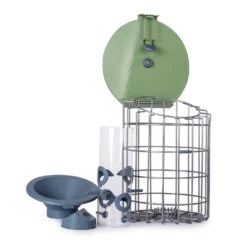 Futtersäule Mit Schutzkäfig „Roundhouse“ -Vogel Futter Geschaft 351680119 compact roundhouse seed feed dv 7196