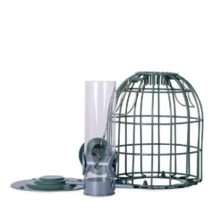 Futtersäule Mit Schutzkäfig „Compact“ -Vogel Futter Geschaft 351710119 dv 7185