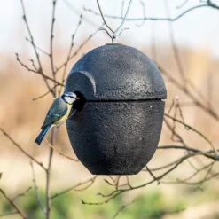 WoodStone-Nistkasten „Malaga“ 32 Mm Schwarz