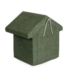 Nistkasten „Barcelona“ WoodStone Halbhöhlenbrüter Grün -Vogel Futter Geschaft 905960119 woodstone small open nest box sw low res 3794