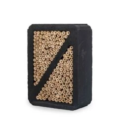 Insektenhotel WoodStone "Salina", Schwarz -Vogel Futter Geschaft 921370119 jvg 8894