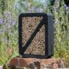 Insektenhotel WoodStone "Salina", Schwarz -Vogel Futter Geschaft 921370119 salina insect hotel black cut