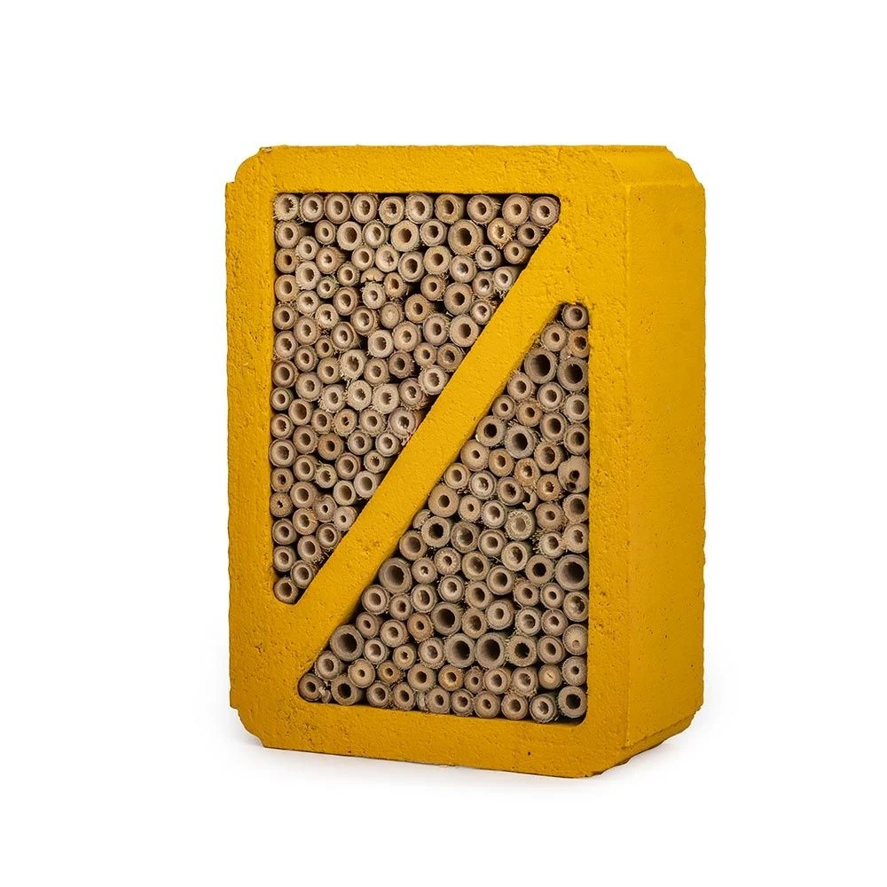 Insektenhotel WoodStone "Salina", Gelb 7 Insektenhotel WoodStone "Salina", Gelb - Image 5