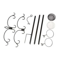 Pfahlsystem (Bodenpfahl) Schwarz 10 Pfahlsystem (Bodenpfahl) Schwarz -Vogel Futter Geschaft 94075 02 3