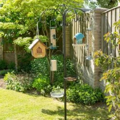 Pfahlsystem (Bodenpfahl) Schwarz