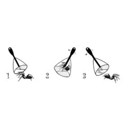 Spinnenfänger / Insektenfänger (lange Version) -Vogel Futter Geschaft 94314 94315 07 1