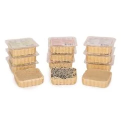 Variationspaket Mit 12 Energieblöcken (3 Verschiedene Sorten) -Vogel Futter Geschaft 98049 peanut cake square variety 12pack dv 9094 1