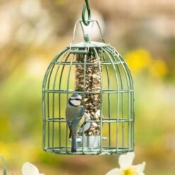 Futtersäule Mit Schutzkäfig „Compact“