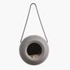 Futterkugel „Lisa“ (Grau) -Vogel Futter Geschaft r001 lisa grey with wire hook 1 1